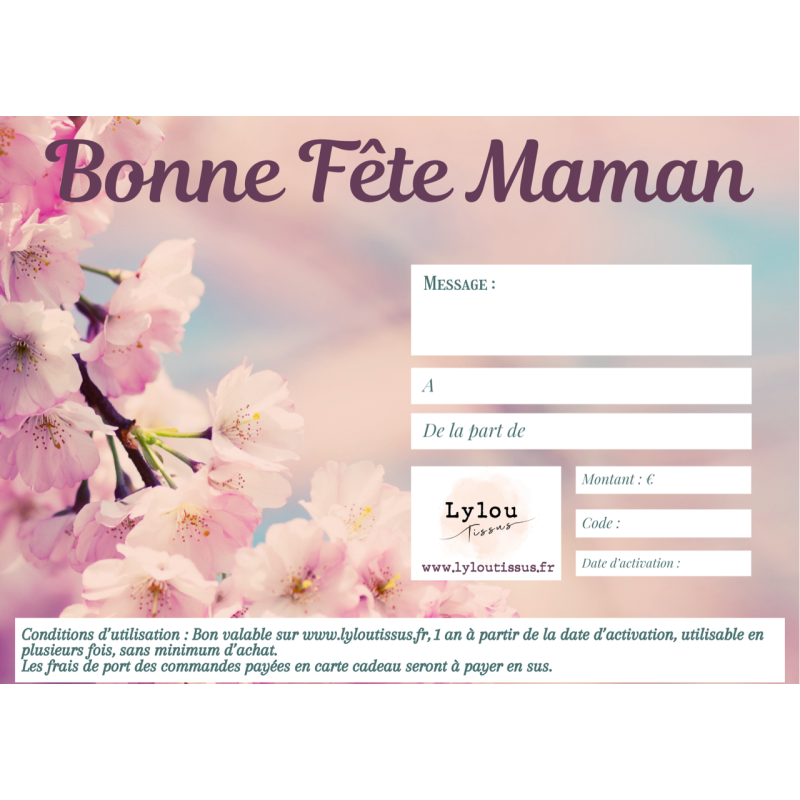 Carte cadeau