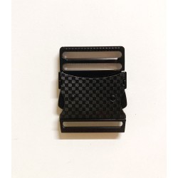 Boucle Attache Rapide Banane En Métal 40 mm noir