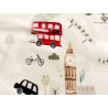 Tissu Voyage à Londres - Coton premium OekoTex