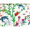 Tissu petit prix : Némo et tortues sous l'océan - coton OekoTex