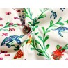 Tissu petit prix : Némo et tortues sous l'océan - coton OekoTex