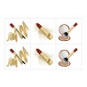 Précommande Kit lingettes Viny DiY maquillage rouge - 100% coton - Expédition estimée 7 avril