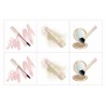 Précommande Kit lingettes Viny DiY maquillage rose poudré - 100% coton - Expédition estimée 7 avril