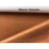 Velours ras d'ameublement Eternité Marron noisette