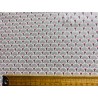 Tissu Eventails argentées glitter et rose  - Coton OekoTex
