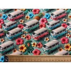 Tissu effet 3D Van - Coton OekoTex