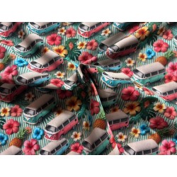 Tissu effet 3D Van - Coton OekoTex