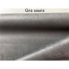Velours ras d'ameublement Eternité Gris Souris