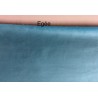 Velours ras d'ameublement Eternité Bleu Egée