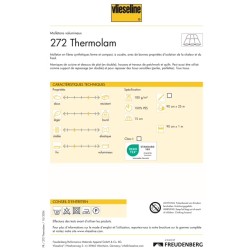 Vlieseline Thermolam 272 - molleton volumineux compact