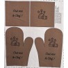 Coupon-patron Viny DiY Kit cuisine "C'est moi le Chef!" - Bachette 100% coton