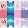 Précommande Coupon-patron Sac Marcel Enfant Viny DiY Licorne 1 fond rose - Bachette 100% coton - Expédition estimée 28 juin