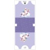 Précommande Coupon-patron Sac Marcel Enfant Viny DiY Licorne 2 fond lilas - Bachette 100% coton - Expédition estimée 28 juin