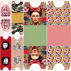 Précommande Coupon-patron Sac Marcel Viny DiY Frida - Bachette 100% coton - Expédition estimée 28 juin