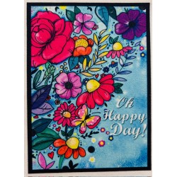 Coupon Petite Biounette Have a good day - Velours - 15cm*11.5cm