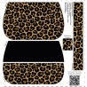 Précommande Coupon-patron Pochette Yzy par Viny DiY GRAOU léopard - Coupon seul ou Kit complet - Expédition estimée 21 juillet