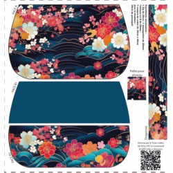 Précommande Coupon-patron Pochette Yzy Viny DiY Sakura - Coupon seul ou Kit - Expédition 21/07