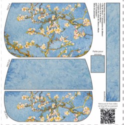 Précommande Coupon-patron Pochette Yzy Viny DiY Van Gogh - Coupon seul ou Kit - Expédition 21/07