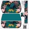 Précommande Coupon-patron Pochette Yzy Viny DiY Jungle - Coupon seul ou Kit - Expédition 21/07