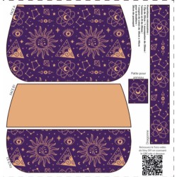 Précommande Coupon-patron Pochette Yzy Viny DiY Astro - Coupon seul ou Kit - Expédition 21/07