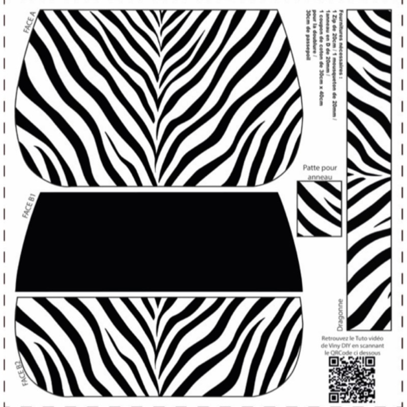 Précommande Coupon-patron Pochette Yzy par Viny DiY Zèbre - Coupon seul ou Kit complet - Expédition estimée 21 juillet Précommande Coupon-patron Pochette Yzy par Viny DiY Zèbre - Coupon seul ou Kit complet - Expédition estimée 21 juillet