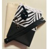 Kit complet Coupon-patron Pochette Yzy par Viny DiY Zèbre
