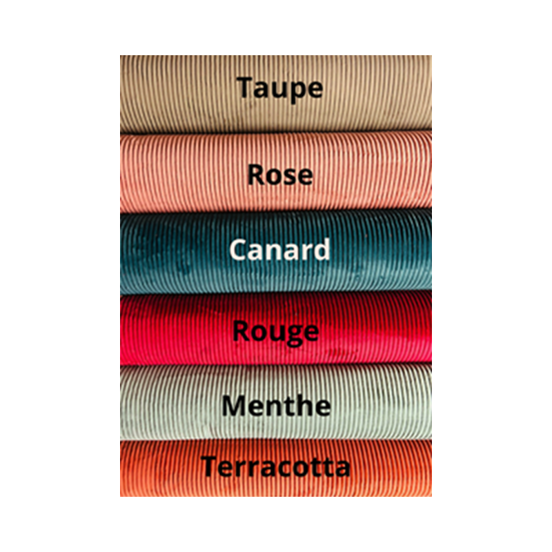 Velours côtelés Futé - 6 coloris disponibles. Velours côtelés Futé - 6 coloris disponibles.
