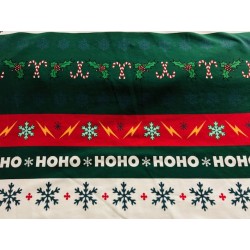 Panneau French terry pull de Noël avec sequins