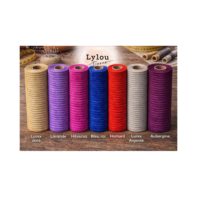 Velours côtelés Huggy - 7 coloris disponibles.