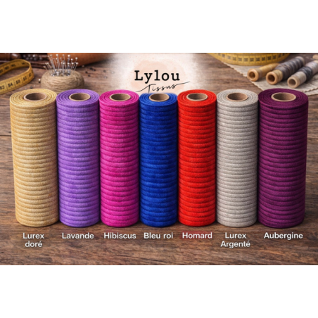 Velours côtelés Huggy - 7 coloris disponibles.