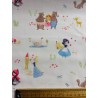 Contes et princesses sur fond blanc - Coton OekoTex