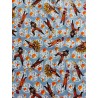 Popeline de coton licence Dragon Ball Z - 100% Coton Oekotex