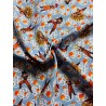 Popeline de coton licence Dragon Ball Z - 100% Coton Oekotex