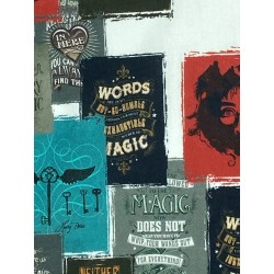 Licence Harry Potter Posters - Coton OekoTex