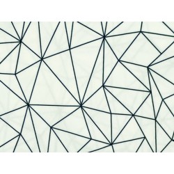 PUL motif géométriques triangles - coupon de 45cm*45cm
