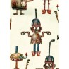 PUL motif Robots - coupon de 45cm*45cm