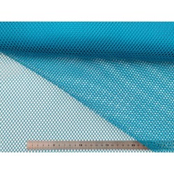 Filet mesh bleu canard - maille de 4mm