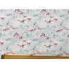 Tissu Licence Disney : La Reine des Neiges : Olaf - Coton OekoTex