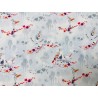 Tissu Licence Disney : La Reine des Neiges : Olaf - Coton OekoTex